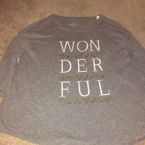 Grey shirt wonderful